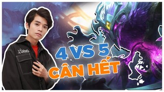 HyNam chơi Nocturne Thần Rừng 4 vs 5 cực đỉnh của Chủ Tịch !!!