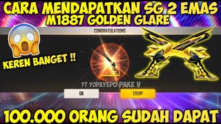 CARA MENDAPATKAN SG 2 KUNING GOLDEN GLARE !! | REVIEW SHOTGUN TERBARU - GARENA FREE FIRE