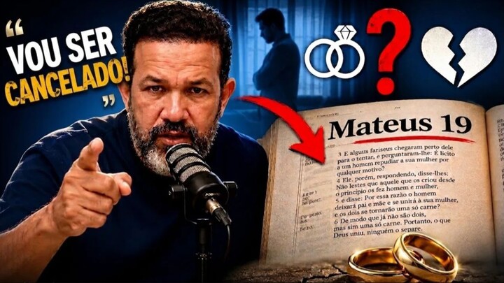 "VOU SER CANCELADO!" 😳 Pastor Sezar explica Divórcio e novo casamento