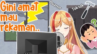 MOMENT KETIKA NIA SEDANG REKAMAN (BLOOPER)