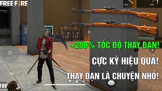 Free Fire | Cách Thay Đạn KAR98K Nhanh, Gọn, Lẹ, Hiệu Quả! | Mr. Akai