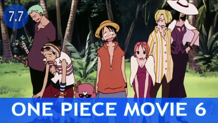 One Piece Movie 6: Baron Omatsuri and the Secret Island Subtitle Indonesia