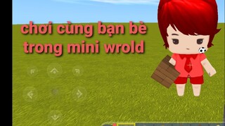 cách chơi cùng bạn bè trong mini world