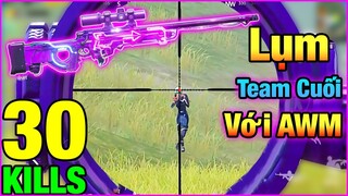 AWM Đối Đầu Team Địch | Một Viên Người Thôi Là Chết [PUBG Mobile]