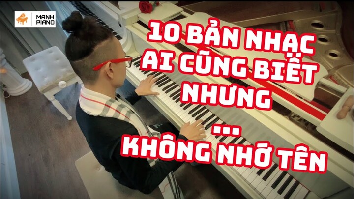 🎵 10 BẢN NHẠC AI CŨNG BIẾT NHƯNG KHÔNG NHỚ TÊN #3 - Richard Clayderman Album | Manh Piano