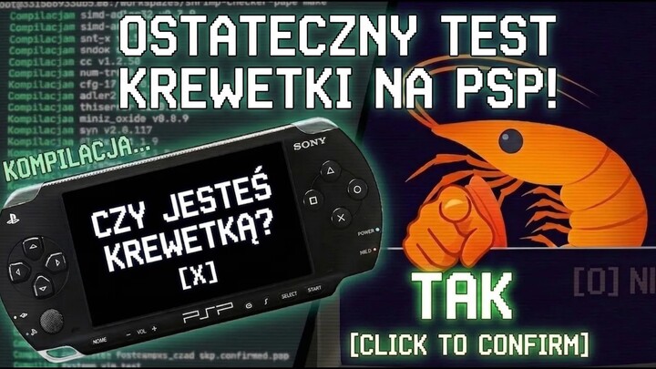 Are you a shrimp? (PSP homebrew w Rust) 🦐