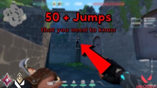 50+ must know jumps on every map - Valorant jump guide