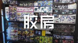 【分享】当了一年模玩UP的贫穷胶佬房间是什么样的？带你康康！只有十平方的小房子！