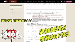 Bot Akan Berkurang ? Perubahan Darksteel Mining pass ? Wayfarer Market Musti pake Pass ?  - Mir M
