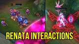 Renata Ability Interactions (Heimer, Zyra, Elise, Annie, Pyke, Sion, Yone) | League of Legends