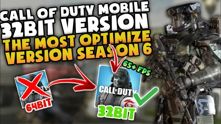 Call Of Duty Mobile 32BIT Version || The Most Optimize Version!!