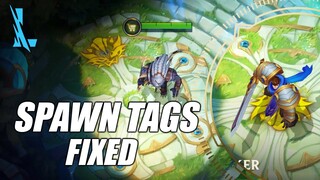 Wild Rift - Spawn Tags Fixed!