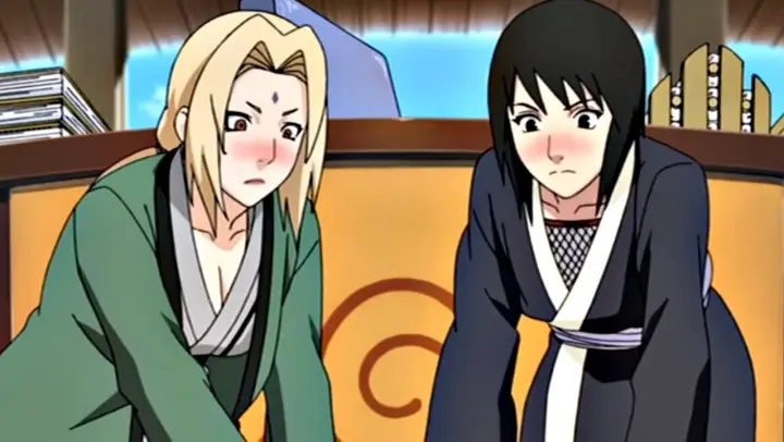 Tsunade e Shizune ficam envorgonhadas ao saber que Danzou era bonitão - Naruto Shippuuden Dublado