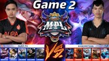Nag Chou si Ch4knu! EXE vs AURA [Game 2 best of 3] | MPL-PH S7 Week 7 Day 3 | MLBB