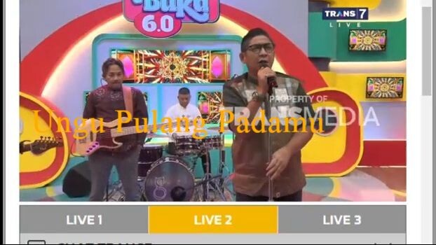 Ungu - Pulang Padamu (Live In TRANS7)