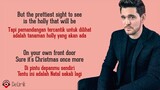 🎄 It's Beginning to Look A Lot like Christmas - Michael Buble 🎄 (Lirik Lagu Terjemahan)