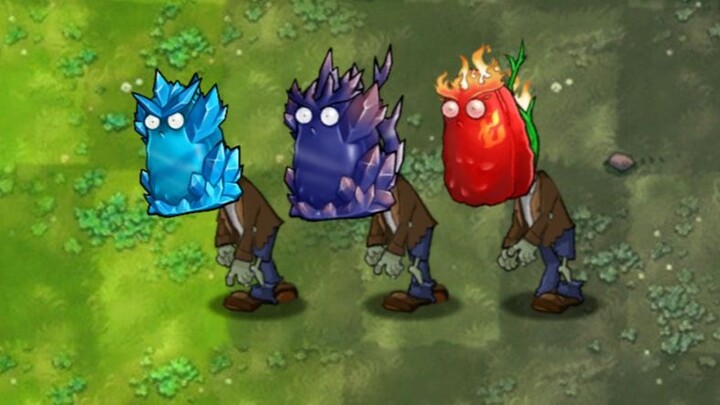 พืชผสมผสาน 394: ซอมบี้ถั่วสูงหินออบซิเดียน!