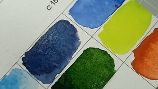 当你不小心买到了防水固彩。。。