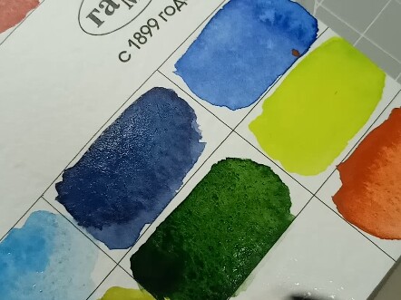 当你不小心买到了防水固彩。。。