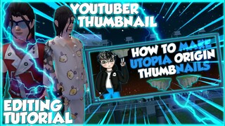 Easy Thumbnails | Jhamz's Editing Tutorial | Youtube Thumbnail Tutorial | Utopia:Origin