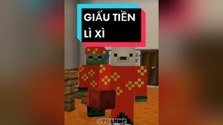 Giấu tiền và cái kết 🤣 minecraft fyp xuhuong toanmc clownsmcteam theanh28 gamehayngaytet TikTokTet2022