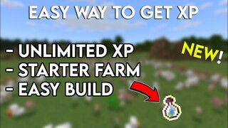 New XP Farm Tutorial Minecraft Bedrock 1.17/1.18 MCPE/XBOX/PS4/SWITCH