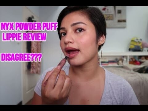 NYX POWDER PUFF LIPPIE FIRST IMPRESSION + SWATCH