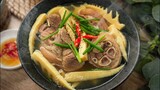 Canh măng hầm giò heo ngọt mát, một trong những món canh ngon nhất | Bamboo Shoot Soup