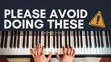 5 Bad Habits Beginners Should Avoid | Piano Lesson
