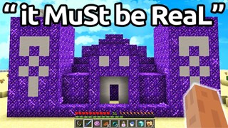 Worlds FUNNIEST FAKE Minecraft Speedruns EVER...