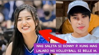 SINAGOT NA NI DONNY P. KUNG MAKAKALARO BA NG VOLLEYBALL SI BELLE MARIANO