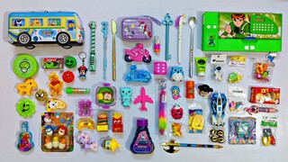 Biggest Collection of Toys - Unicorn Pencil Box, Doraemon Sharpener, Colourful Erasers, 3d Erasers