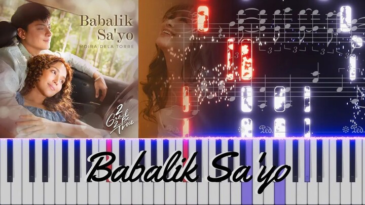 Moira Dela Torre - Babalik Sa'yo | Piano Arrangement