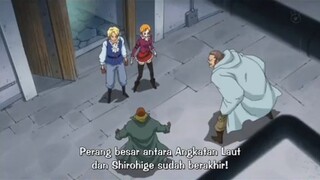 Reaksi Sabo saat tahu kematian ace