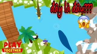 PLAY TOGETHER | ĐIỂM CÂU CÁ SẤU MỚI VÀ CÂU CHUYỆN CON SÔNG QUÊ | Quí KA