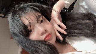 How I Style my See Through Wispy Bangs w/ No Heat 🌿 tips for cute bangs