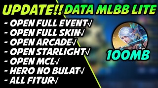 Data Mlbb Lite 100MB Patch Yve | Ml Lite | Mlbb lite Ori | Cara Atasi Lag & Patah Patah