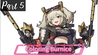 Coloring Burnice From Zenless Zone Zero (Part 5)