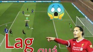 DLS 21 | Trải nghiệm mạng Lag khi đá online trong Dream league soccer 2021  Gameplay