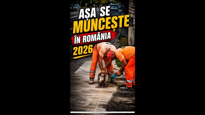 Așa se Muncește în România în 2026 ✅🇷🇴😂 #romania #munca #madeinromania #muncitori #betivi