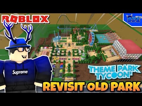 Tham quan lại công trình CÔNG VIÊN CŨ của mình trong Theme Park Tycoon 2 (Roblox)