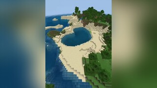 Cute world ❤ Vừa tạo thế giới gặp phải thứ siêu dễ thương 😳 Đố các bạn là gì nè 😆 minecraft vinhmc heart fyp