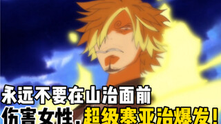 【铁管说海贼115】山治小宇宙爆发英雄救美！飞哥却是被美救英雄~