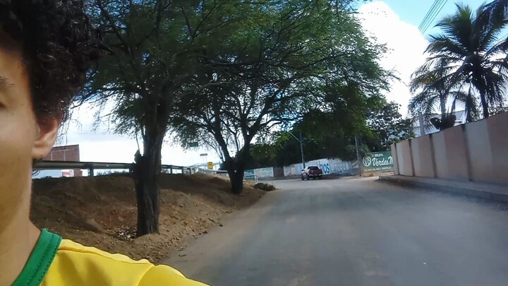 Rolê aleatório pela city após treino