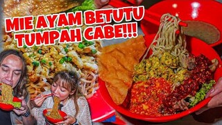 VIRAL! MIE AYAM BETUTU TUMPAH CABE!! BAKSO NYA JUGA ENAK BGT PARAH!