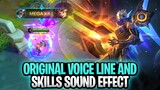 Granger Legend Skin Starfall Knight Original Voice Line & Skills Sound Effect | Mobile Legends