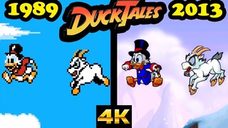 Evolution of DuckTales games (1989-2013)