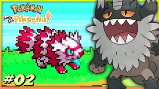 Nakahuli ako ng Shiny Galarian Zigzagoon! -Pokemon Lets Go Pikachu GBA v3.0 (Lets Play Part #02)
