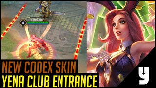 NEW SKIN: NEXT CODEX SKIN (YENA CLUB ENTRANCE) GAMEPLAY | Arena of Valor | LiênQuânMobile | 傳說對決