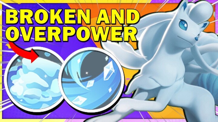 Alolan Ninetales Insane Damage - Pokemon Unite Gameplay